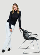 100% Machine Washable Cashmere Long Sleeve Turtleneck - TURTLENECK L/S - Majestic Filatures North America