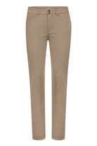 The Best Travel Pants. Flat Lay of the Luisa Skinny Jean Pant in Khaki
