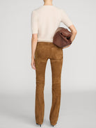 The Gathered Honeycomb Sweater Cream