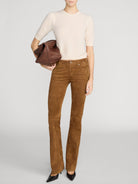 The Gathered Honeycomb Sweater Cream