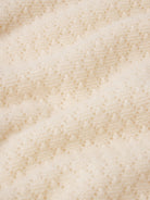 The Gathered Honeycomb Sweater Cream