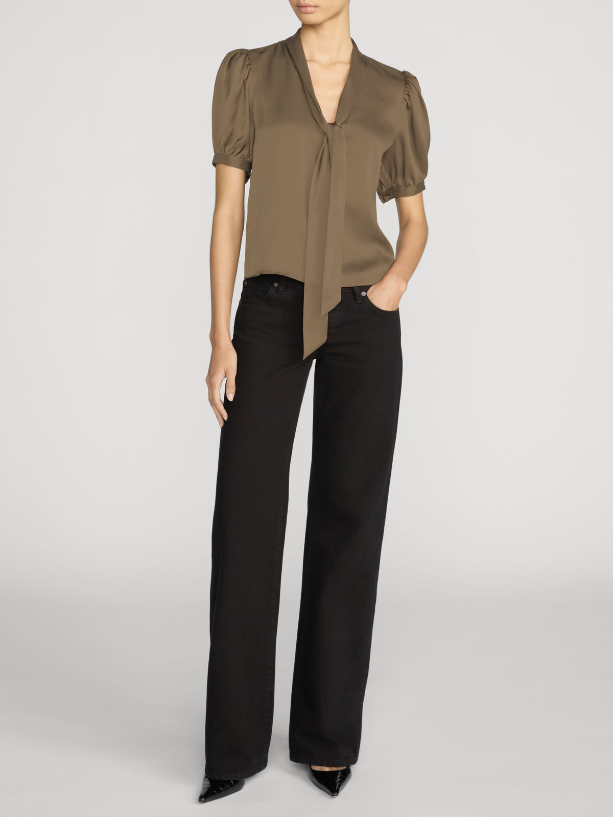 The Sonnet Blouse Moss