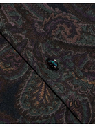Dani Silk Blouse Midnight Multi Lux Paisley