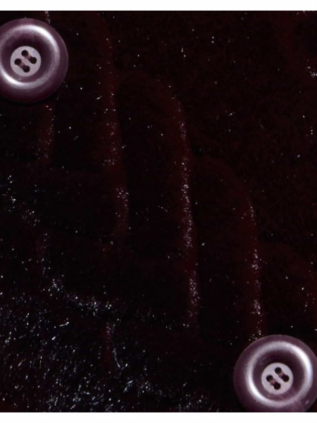 Icelyn Faux Fur Coat Burgundy