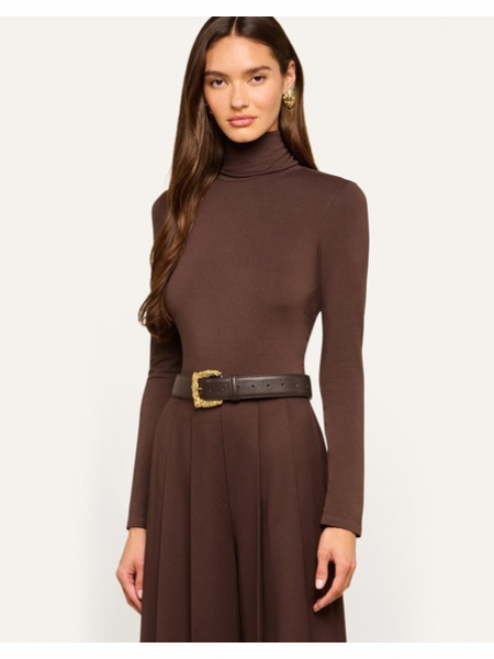 Lani Turtleneck Dark Java