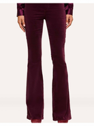 Marty Velvet Pant Deep Sangria