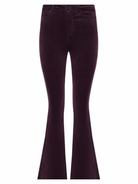 Marty Velvet Pant Deep Sangria