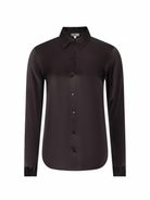 Tyler Silk Blouse Dark Java